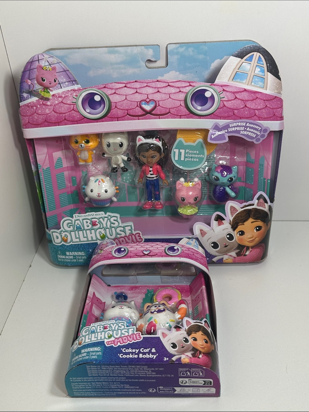 Gabby’s Dollhouse The Movie Figure ** Bundle 2 Sets ** NEW Sealed